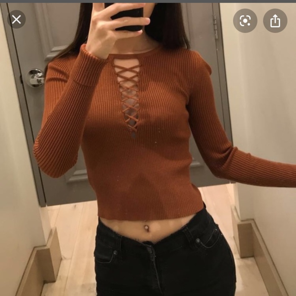 NWOT Forever 21 cropped sweater